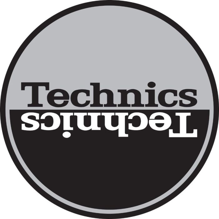 Technics Slipmat 60661 Moon 1:Silver-Black Mirror