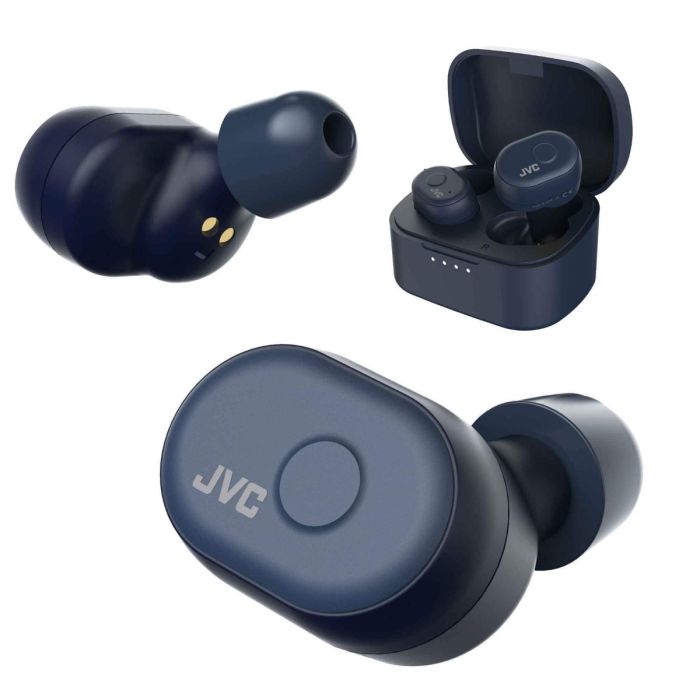  JVC HAA10T True Wireless Bluetooth In Ear Headphone with Charging Case (Blue)