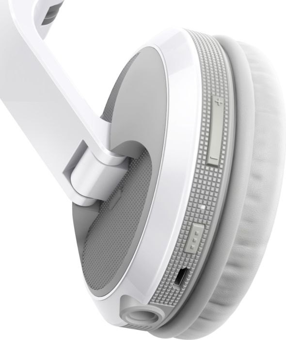 Pioneer DJ HDJ-X5BT Bluetooth Over-Ear DJ Headphones (Gloss White)