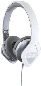JVC HA-SR100X Silver On-Ear Club style Headphones Remote & Microphone