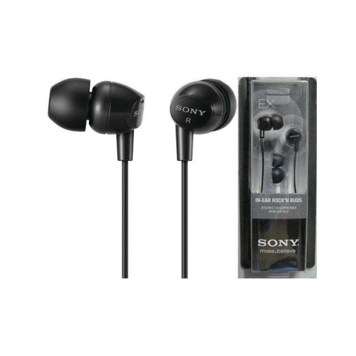 MDR-EX15 BLACK In-Ear Headphones