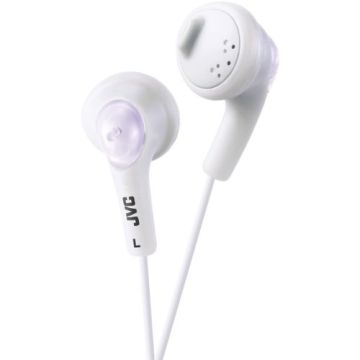 JVC HAF160W Gumy Wired In-Ear Headphones - Coconut White