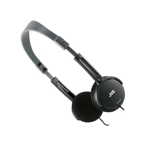 JVC HA-L50B Black Foldable Lightweight Stylish Headphones 