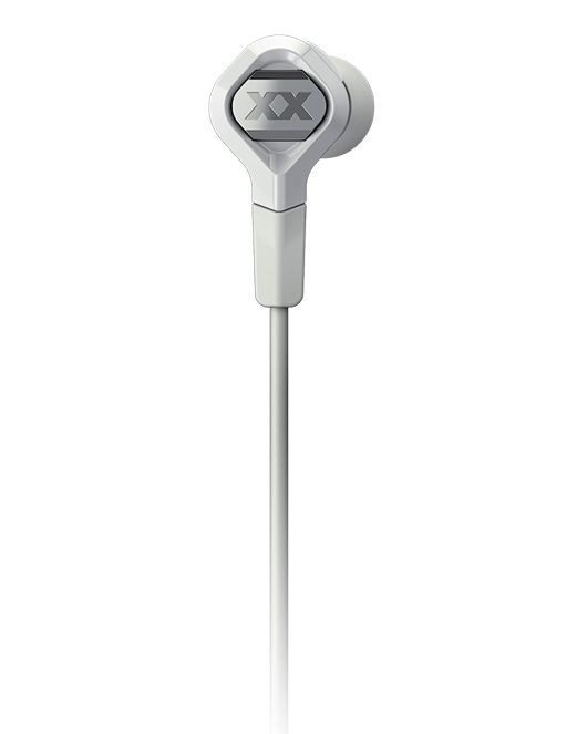 JVC HA-FR100X-SE Auriculares Intrauditivos ELATION Serie XX Club Sound- Color Plateado