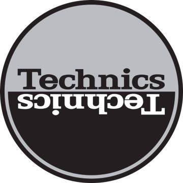 Technics Slipmat 60661 Moon 1:Slvr-Black Mirror 