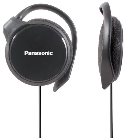 Panasonic Slim RPHS46EK Auriculares Con Clips Ajustables En Color Negro